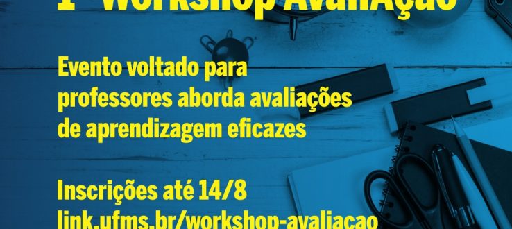 Professores são convidados a discutir avaliações de aprendizagem em evento